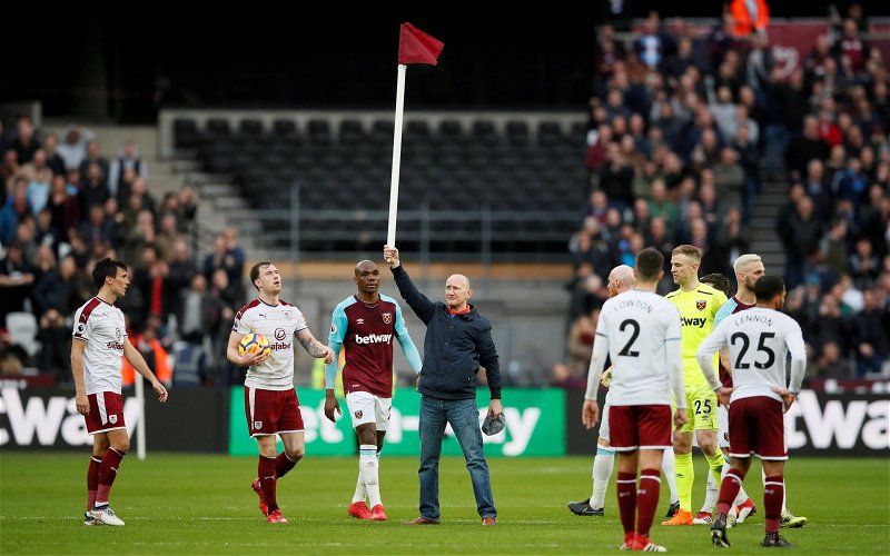 Image for West Ham involved in another mess following Burnley clashes