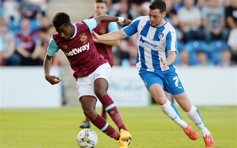 Image for West Ham youngster returns to club after surgery