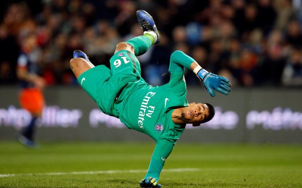 Image for West Ham should move for goalkeeper Areola