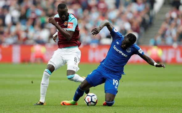 Image for West Ham midfielder Cheikhou Kouyate targeted by Crystal Palace