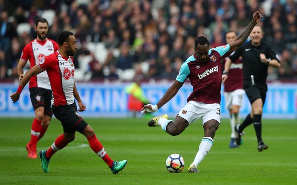 Image for Some West Ham fans react as Antonio vows to keep place in team