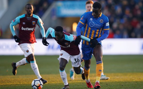 Image for West Ham willing to sell Domingos Quina for £600k