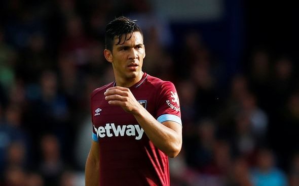 Image for Fabian Balbuena exposed against as Hammers face Leicester