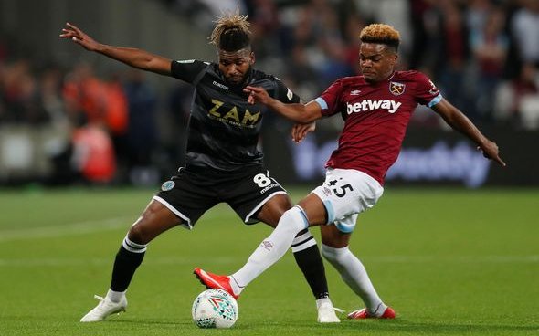 Image for David Moyes plans to include Grady Diangana in West Ham plans next season