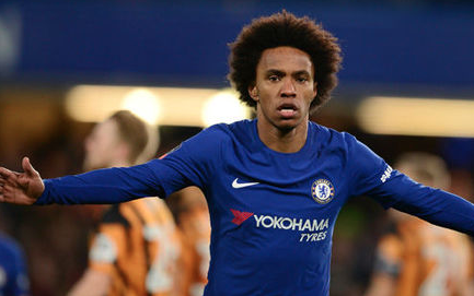 Image for Some Chelsea fans react to Willian v West Ham