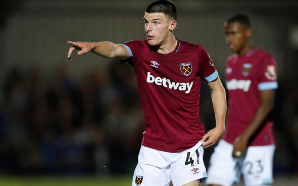 Image for Rice the key ingredient for West Ham