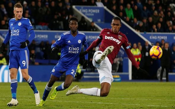 Image for Many West Ham fans rave about Diop