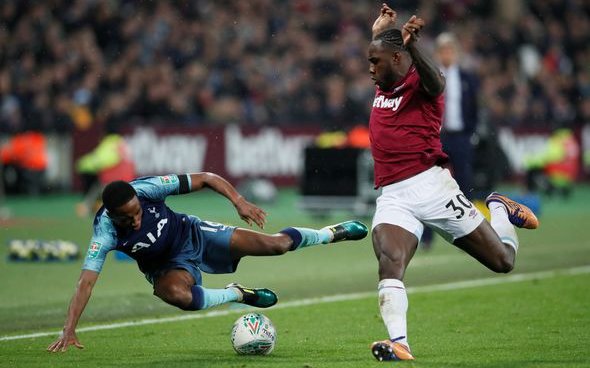 Image for West Ham should cash-in on Antonio if 12m Palace bid emerges