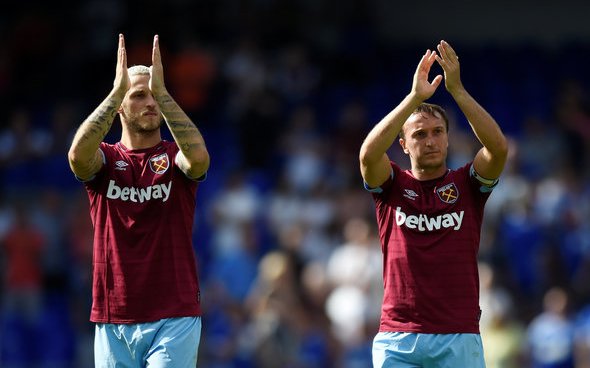 Image for Noble surely takes subtle dig at Arnautovic