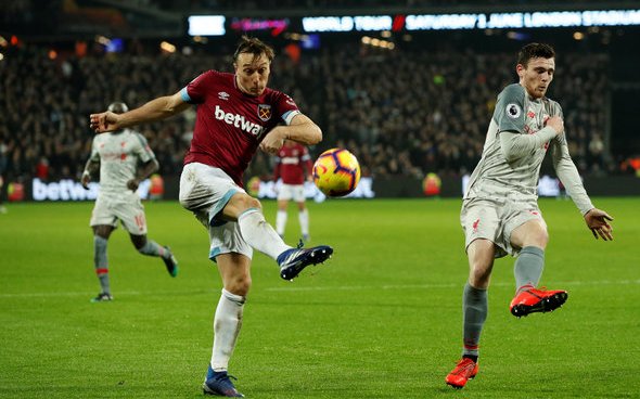 Image for West Ham fans awestruck by performance of midfielder v Watford
