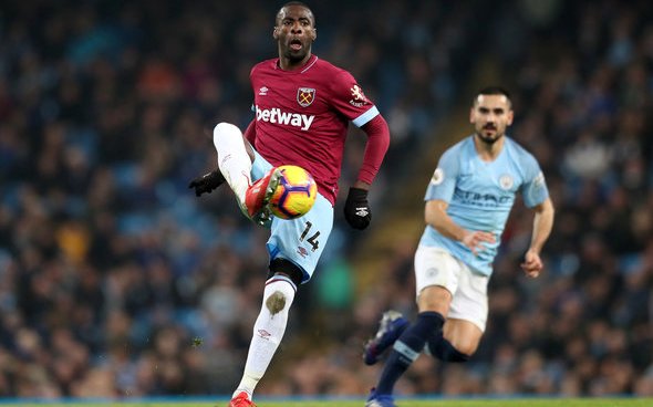 Image for West Ham get just £5.3m for Obiang