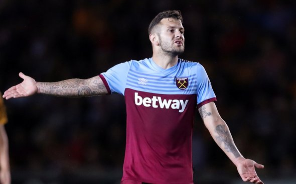 Image for West Ham fans of Twitter on Jack Wilshere injury “boost”