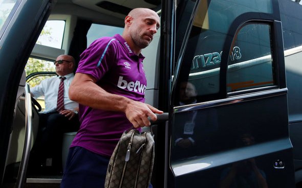 Image for Inkersole: Zabaleta has ‘probably’ played his last PL game for West Ham