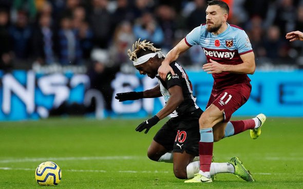 Image for West Ham fans praise Robert Snodgrass as he speaks out following Liverpool