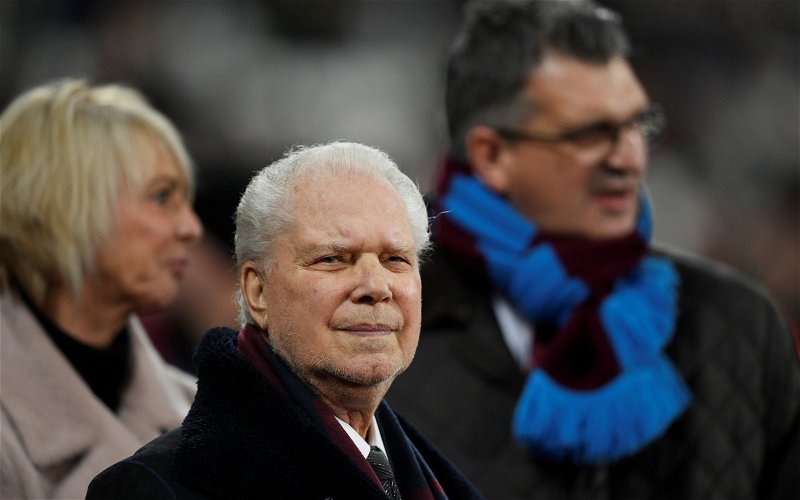 Image for West Ham fans on Twitter react to David Gold’s business promotion