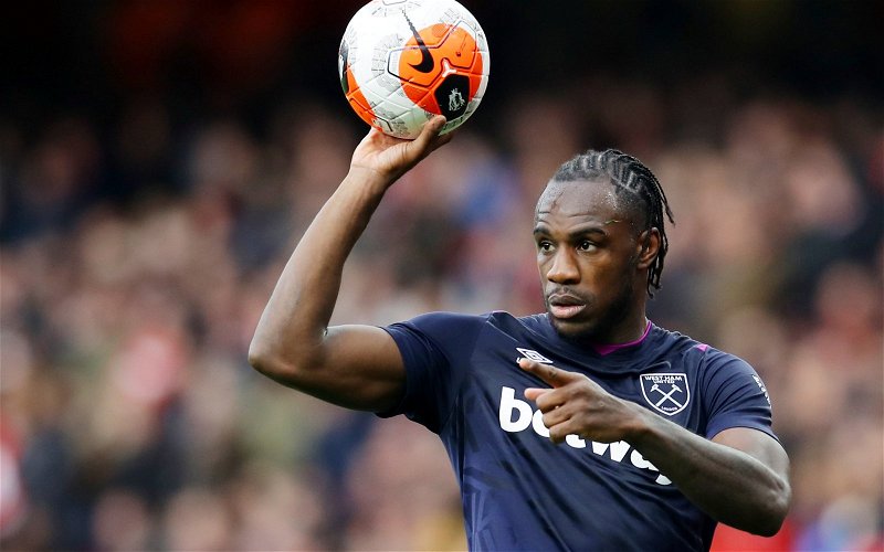 Image for West Ham fans debate new Michail Antonio contract on Twitter