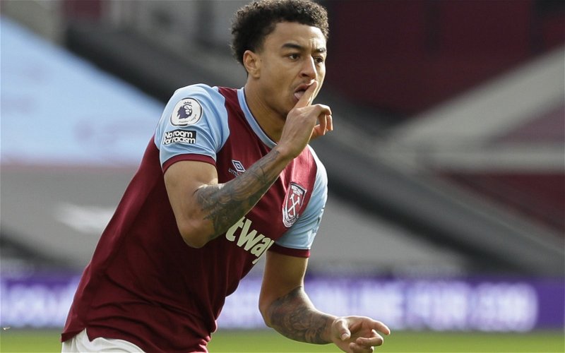 Image for Moyes: West Ham want to make Jesse Lingard move permanent