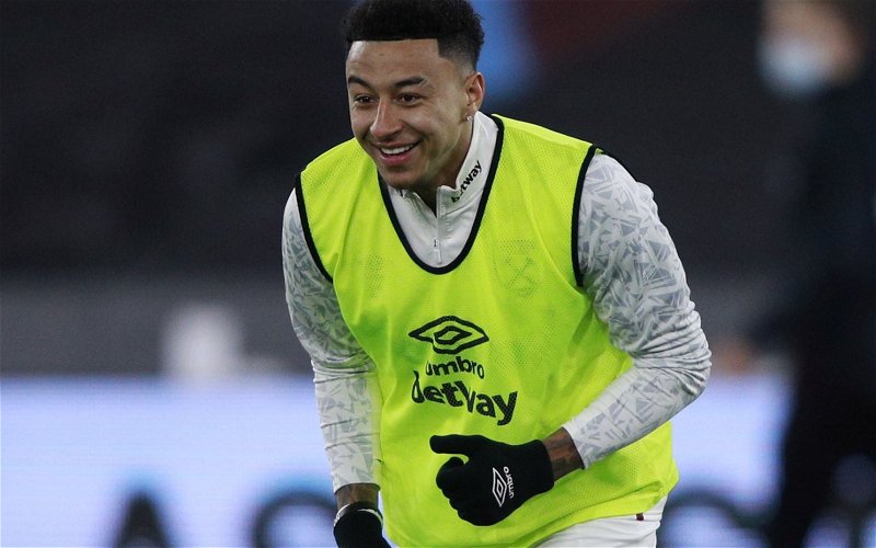 Image for West Ham fans overjoyed as Jesse Lingard earns England recall