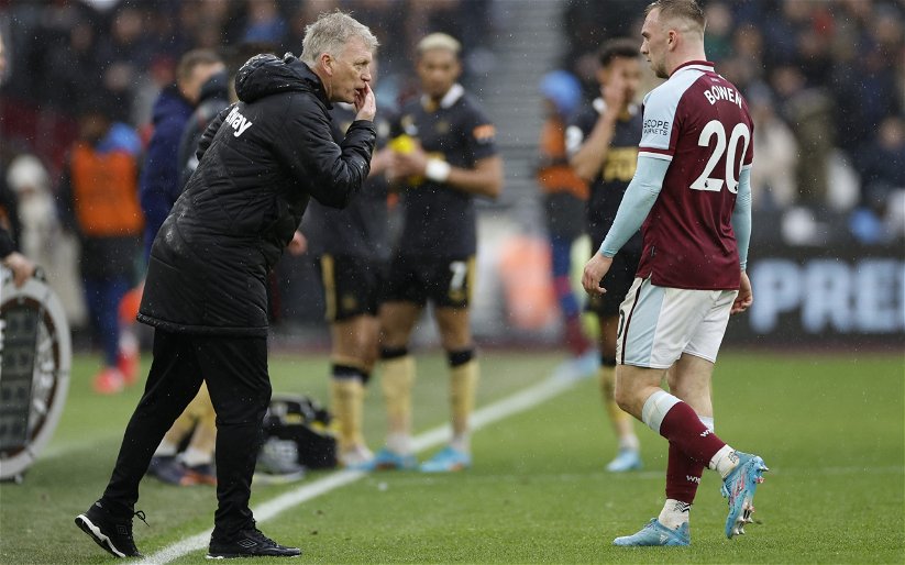 Image for Hammers boss Moyes provides positive Bowen update