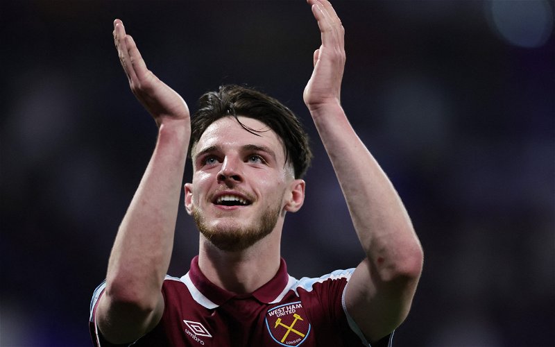 Image for Parlour gives Declan Rice transfer verdict