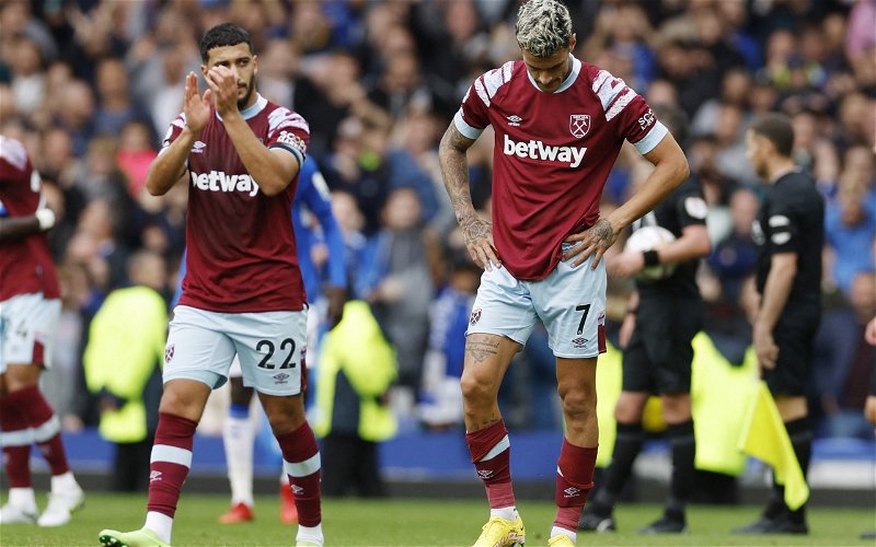 Image for West Ham’s lack of goals could be a “big worry”