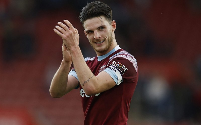 Image for Declan Rice “trying to keep his options open”