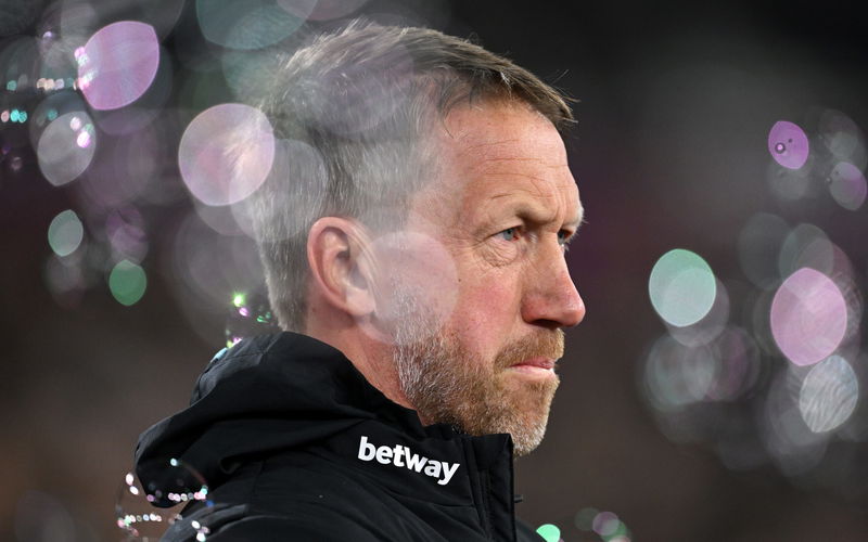 Image for Potter criticised as “stubborn” and “one-dimensional” by West Ham fans following Newcastle defeat